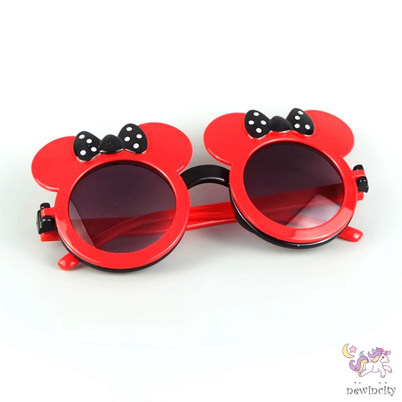 Kính Mát Chống Tia UV Kiểu Dáng Hoạt Hình Dễ Thương Cho Bé
