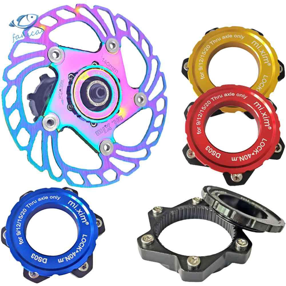 Bộ Chuyển Đổi Khóa Đĩa Phanh Trung Tâm 6 Lỗ Cho Xe Đạp