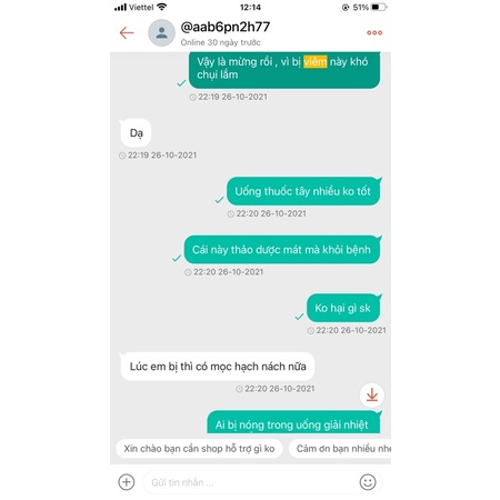 Sét thảo dược chữa viêm đường tiết niệu /giải nhiệt