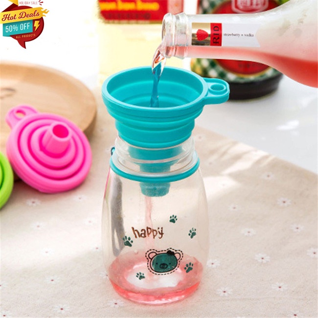 Phễu Silicone Cấp Thực Phẩm Có Thể Gấp Gọn