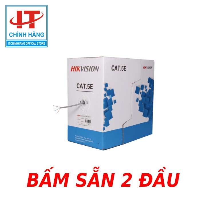 Cáp mạng Lan CAT5E BC HIKVISION UTP - Tính Theo Mét