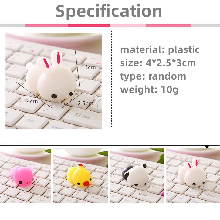 Đồ Chơi Xốp Squishy Giảm Stress Hình Động Vật Dễ Thương Cho Bé