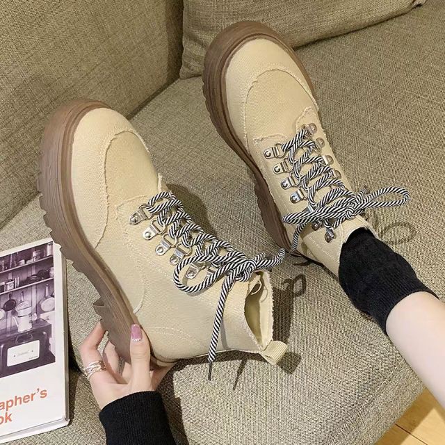 G1Order boots cao cổ vải dù nằm trong bộ sưu tập những item bán chạy nhất bên Trung, hàng quảng châu loại đẹp