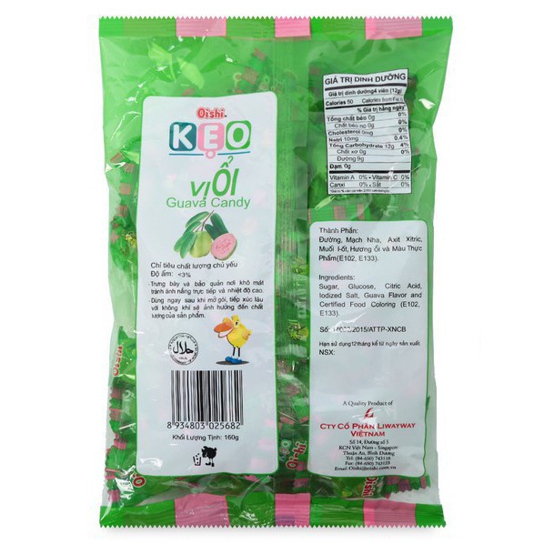 Kẹo oshi các vị -  qtmn812