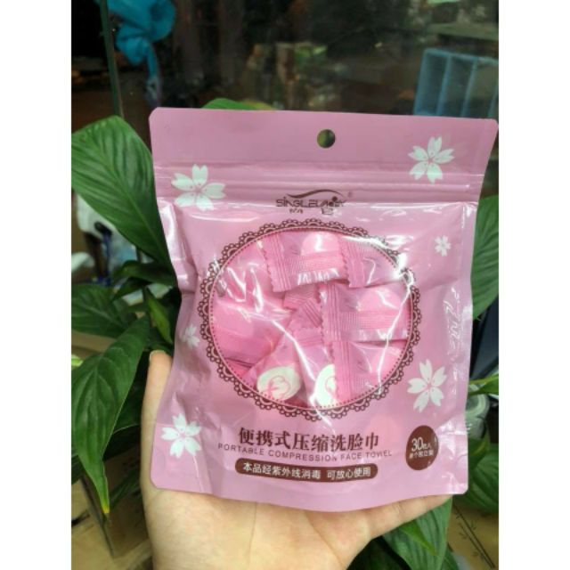 gói 20  viên Khăn giấy dạng nén hình viên kẹo | BigBuy360 - bigbuy360.vn