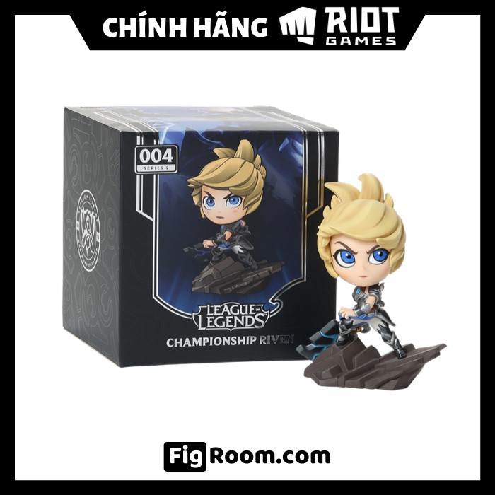 Mô hình Riven Quán Quân 13cm - CHAMPIONSHIP RIVEN FIGURE - [Chính hãng Riot Games] - Figure LOL Liên Minh Huyền Thoại