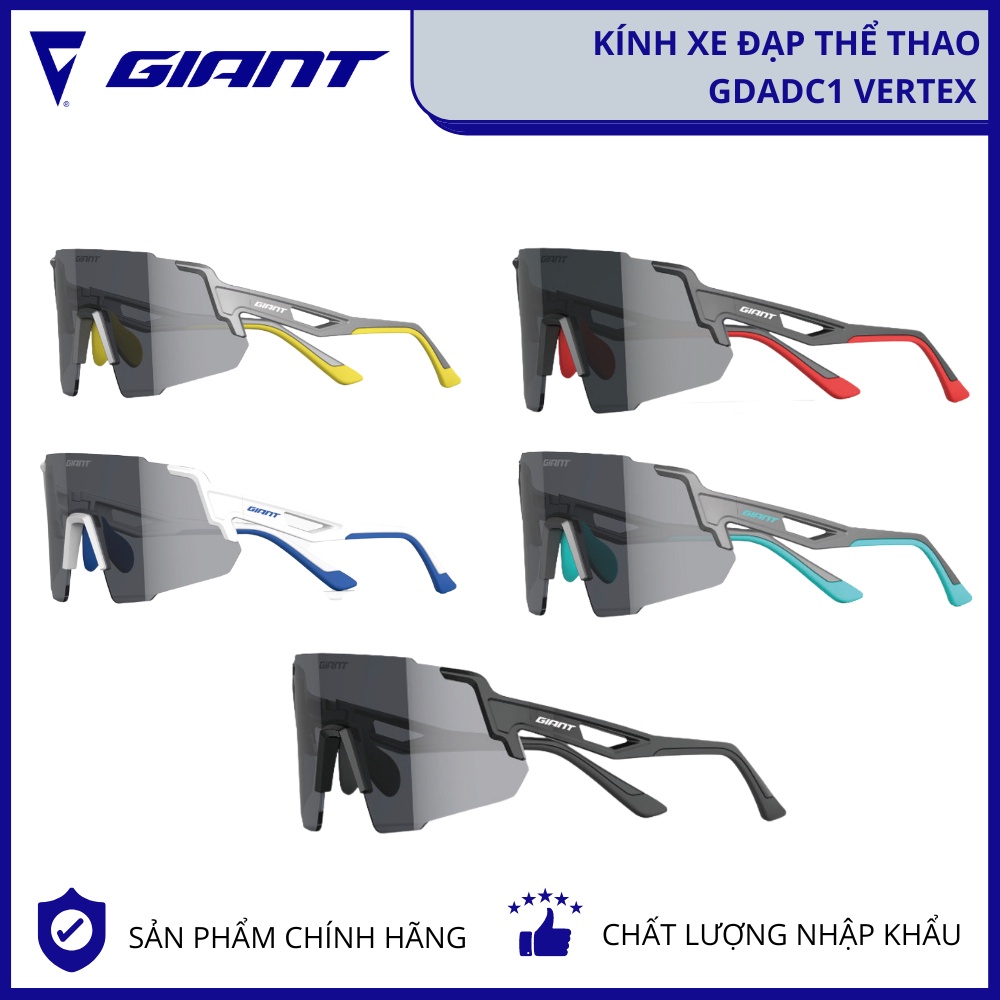[CHÍNH HÃNG] [NHẬP KHẨU NGUYÊN CHIẾC] [GIANT] KÍNH XE ĐẠP THỂ THAO - GDADC1 VERTEX