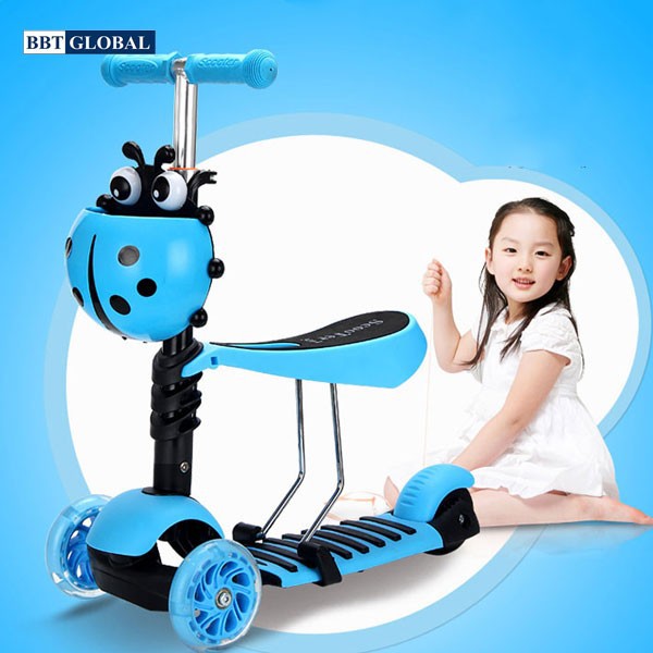 Xe trượt Scooter cho bé BBT Global 3 trong 1 SK1305