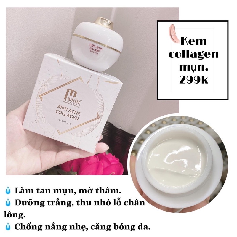 Kem Dưỡng Collagen Dành Cho Da Mụn