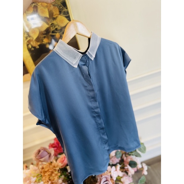 [BÁN BUÔN&amp;LẺ] Áo sơ mi công sở G153 tay ngắn nhiều màu dễ phối hợp các loại quần hoặc váy thời trang GEM.VN