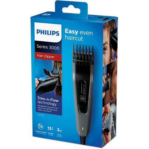 Tông đơ cắt tóc Philips HC3520, HC3525 mẫu mới 2022 - Hàng phân phối chính hãng