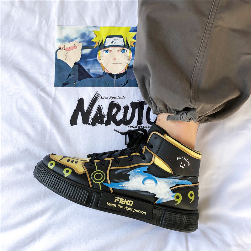 Naruto Fashionable Men's Sports Shoes