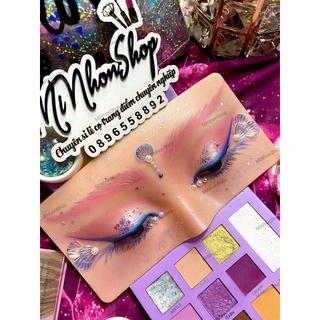 Da giả 3D học MAKEUP, mặt nạ luyện tay nghề trang điểm cho mắt, mày