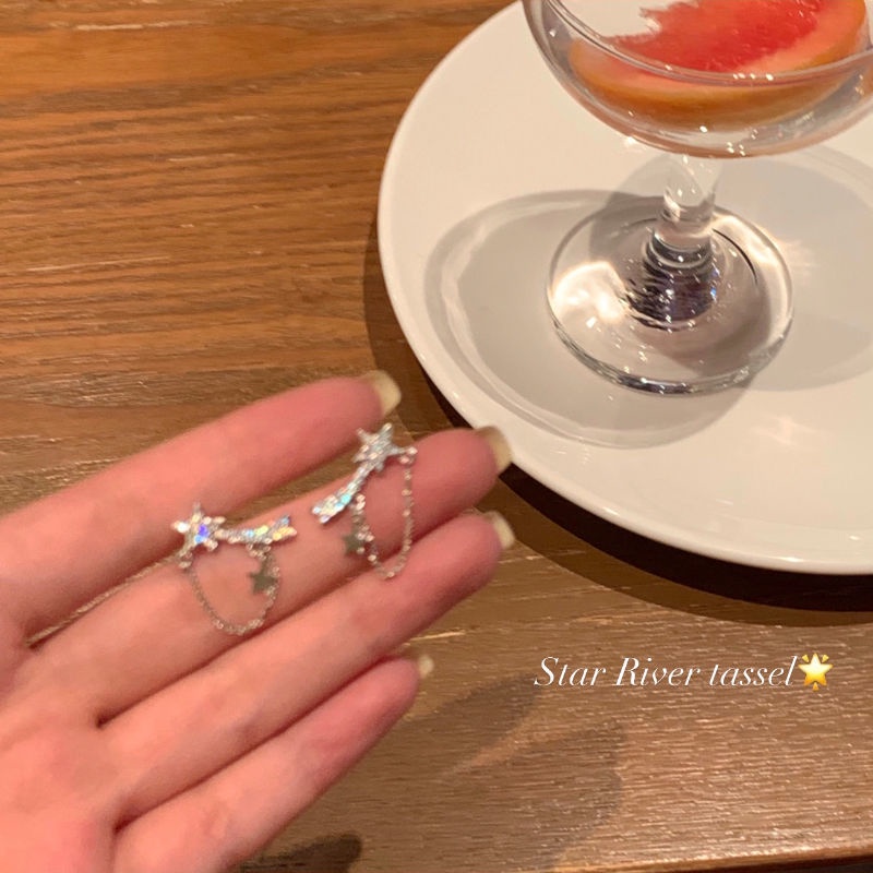 Khuyên Tai Thiết Kế Hình Ngôi Sao Phong Cách Mới 2022