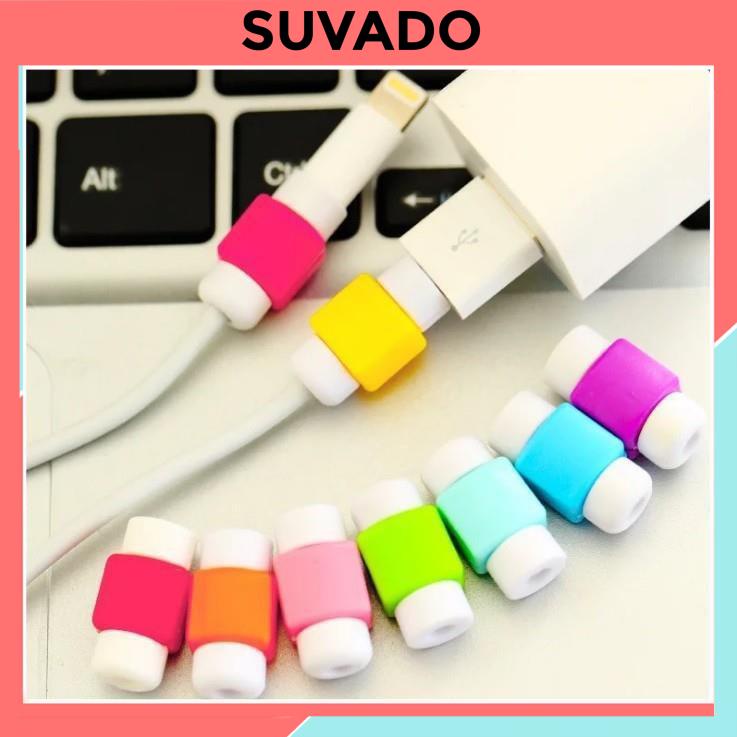 NÚT BẢO VỆ cáp sạc, tai nghe chống đứt gãy phụ kiện bảo vệ cáp sạc dễ thương