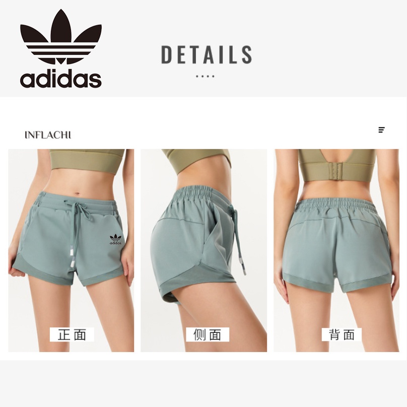 Adidas Quần Short Thể Thao Thời Trang Dành Cho Nữ
