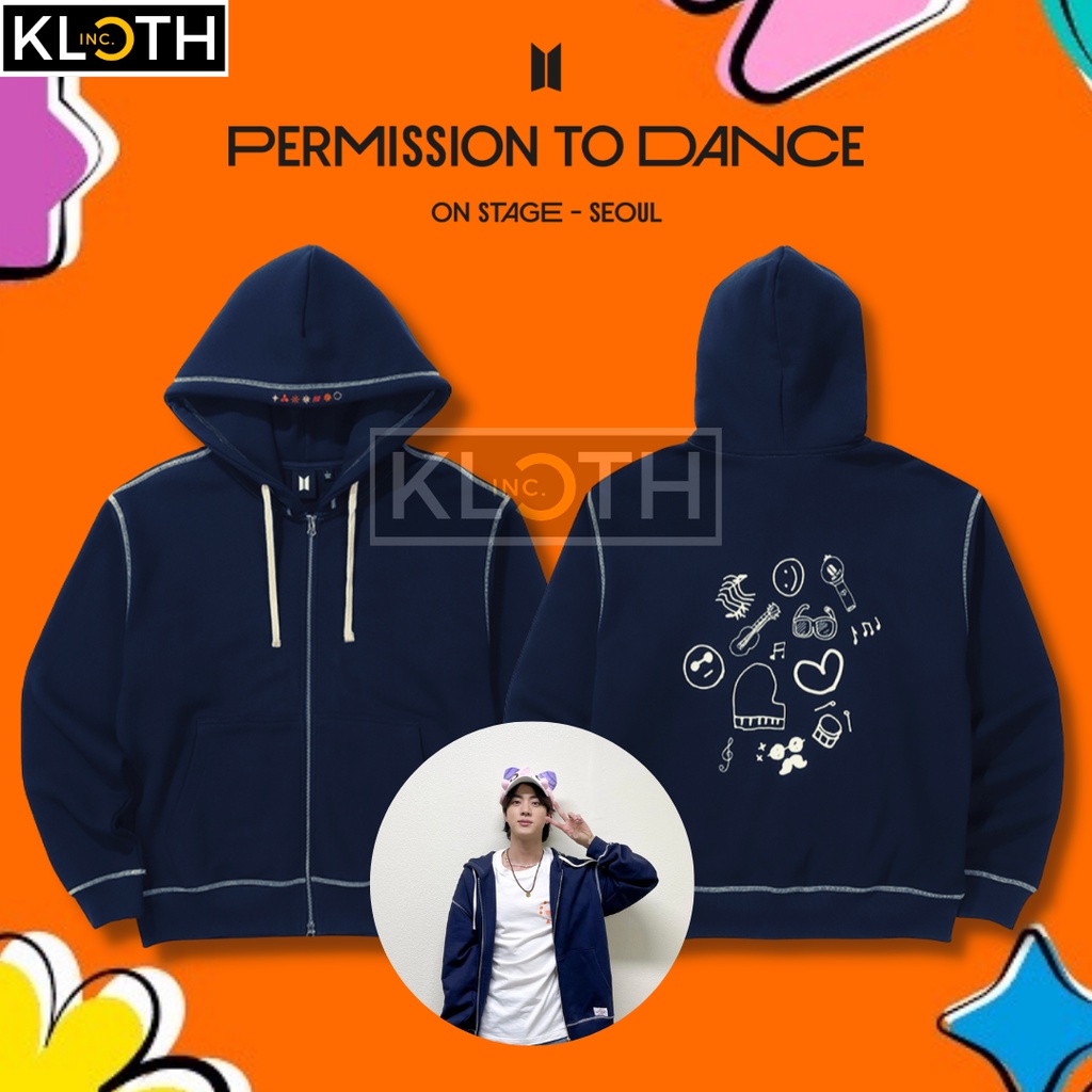Áo Hoodie Phong Cách BTS Permission to Dance On Stage Seoul Concert 2