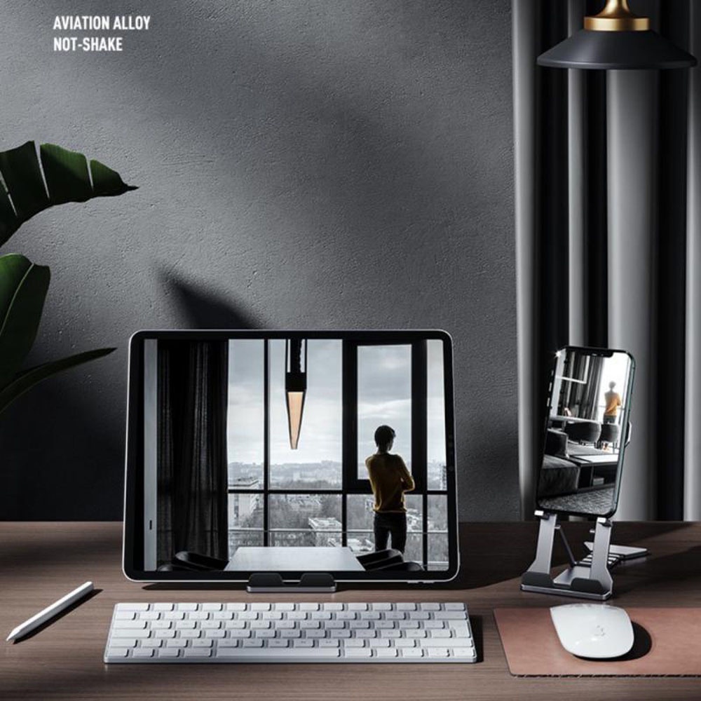 Giá đỡ máy tính bảng/ PC mini để bàn có thể điều chỉnh độ cao tiện dụng cho laptop/ điện thoại