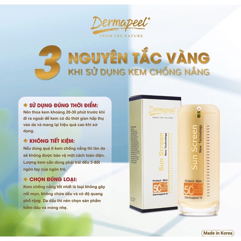 Kem Chống Nắng Dermapeel