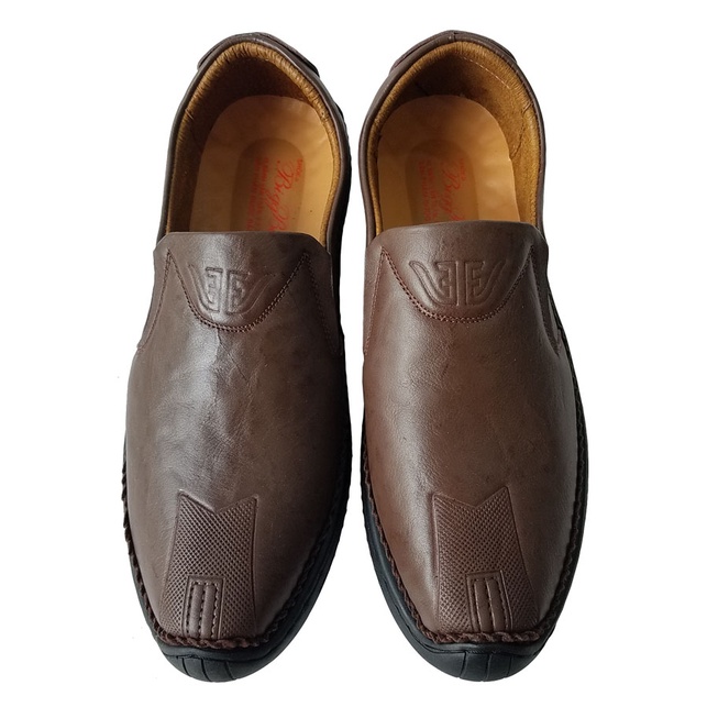 Giày Mọi Nam Da Bò Thật BIGBEN Cao Cấp GM234