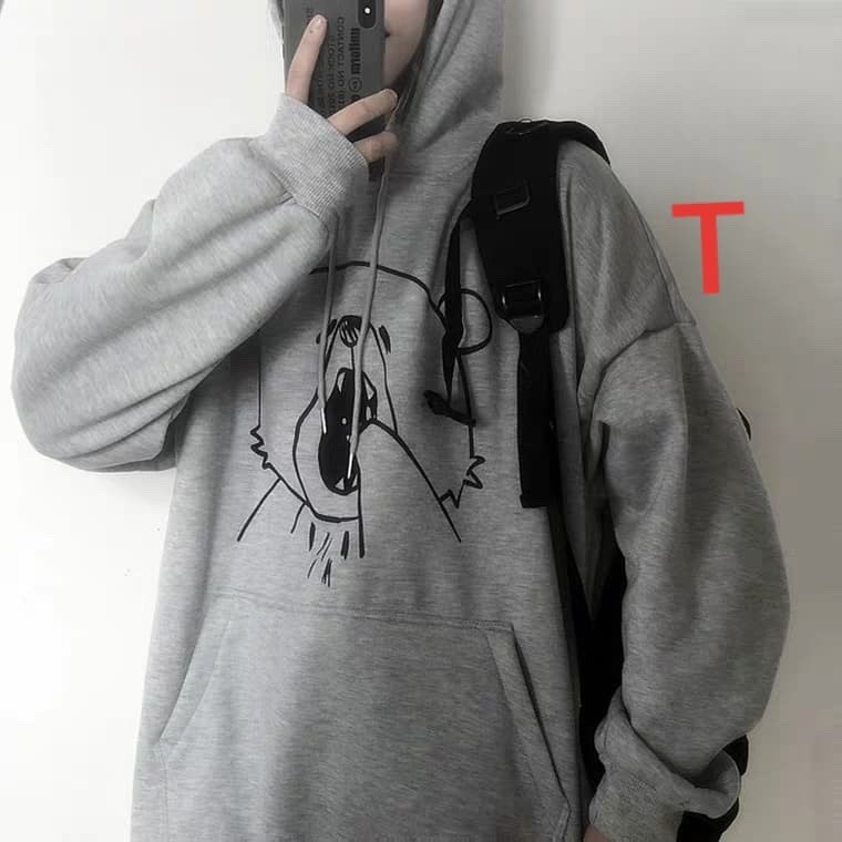 Áo hoodie gấu ngáp ngủ DTR1119