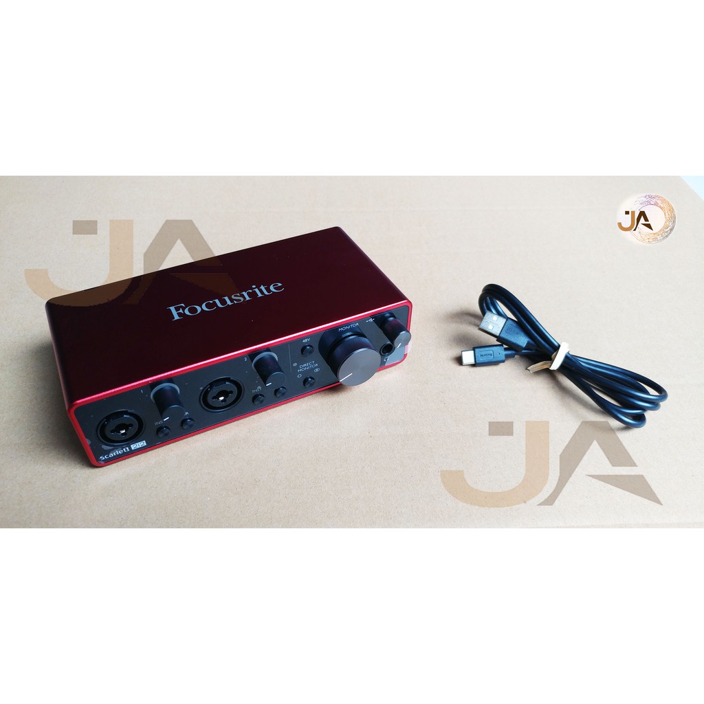 Sound card thu âm Focusrite Scarlett 2i2 (3rd Gen)