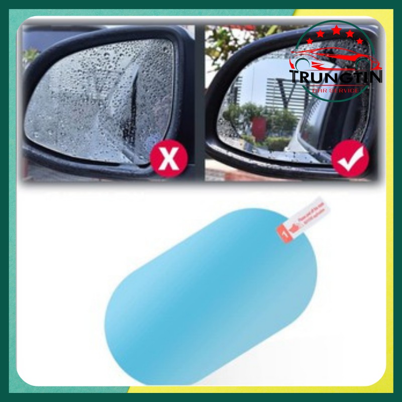 Miếng Dán Chống Bám Nước Gương Chiếu Hậu Xe Hơi xe Ô Tô.