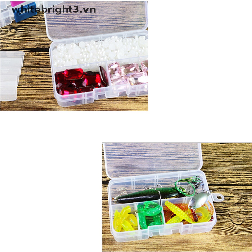 1 Hộp Đựng Trang Sức Bằng Nhựa Có 8 Kích Cỡ