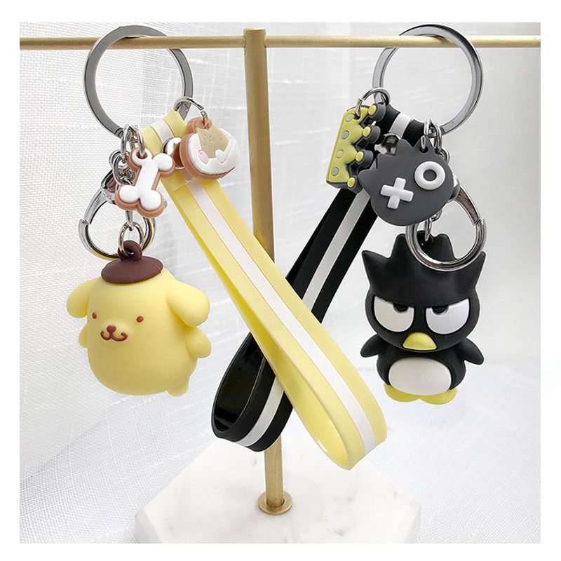 Móc khóa hoạt hình Kuromi Sanrio Melody Hello Kitty Cinnamoroll làm quà tặng trẻ em