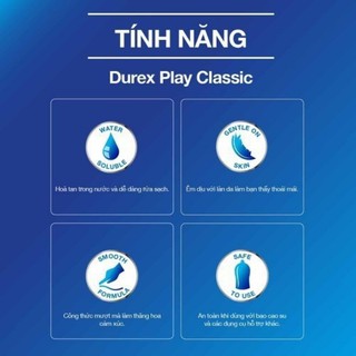 Gel bôi trơn durex play classic