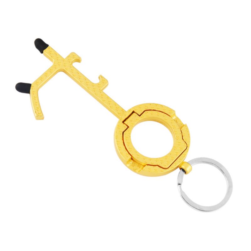 Dụng Cụ Mở Nắp Chai / Bấm Nút Thang Máy Không Tiếp Xúc Gắn Điện Thoại