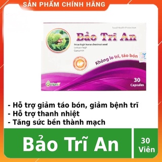 Bảo Trĩ An- Hỗ Trợ Điều Trị Bệnh Trĩ- Không Lo Tái Phát- Hết Táo Bón