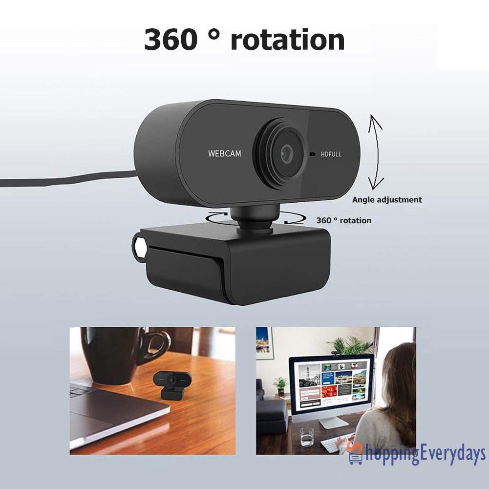 Webcam Sv Hd 1080p Có Thể Xoay Kèm Micro Tiện Dụng Cho Máy Tính | BigBuy360 - bigbuy360.vn