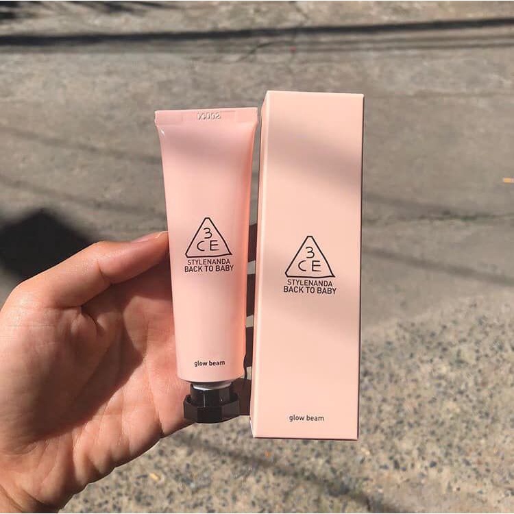 Kem Lót 3CE Back To Baby Glow Beam 30ml | BigBuy360 - bigbuy360.vn