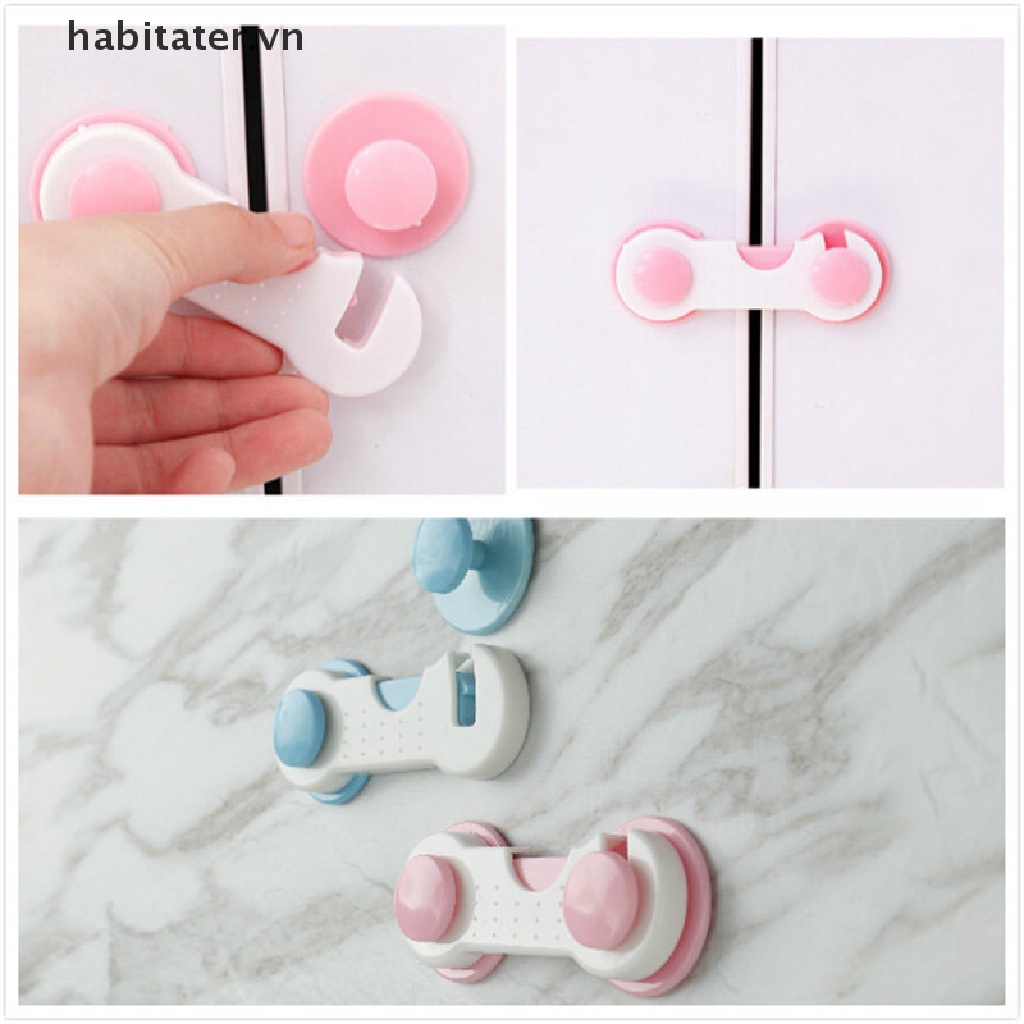 Khóa Cửa Tủ Lạnh / Cửa Sổ / Tủ Quần Áo Bảo Vệ An Toàn Cho Bé