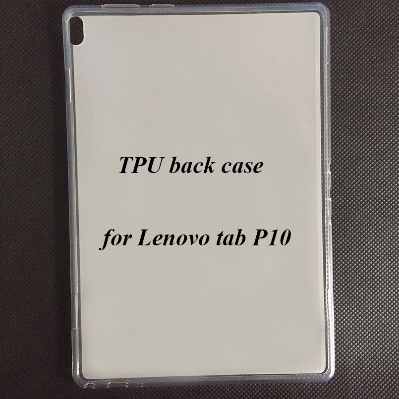 Ốp Máy Tính Bảng Tpu Silicon Mềm Siêu Mỏng Chống Sốc Cho Lenovo Tab P10 Tb-X705F