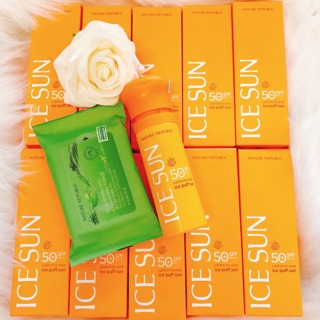 Chống Nắng Ice Puff Sun Nature Republic