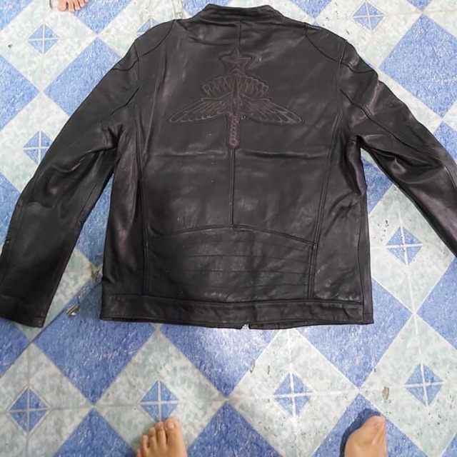 Áo da thật hàng thùng