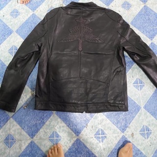 Áo da thật hàng thùng