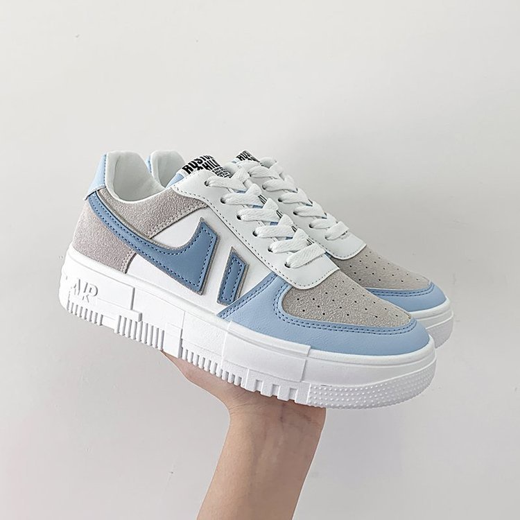 Giày Sneaker nữ Air Sticker phong cách thời trang thể thao mẫu mới Hot trend 2021, giày nữ đi học giá rẻ