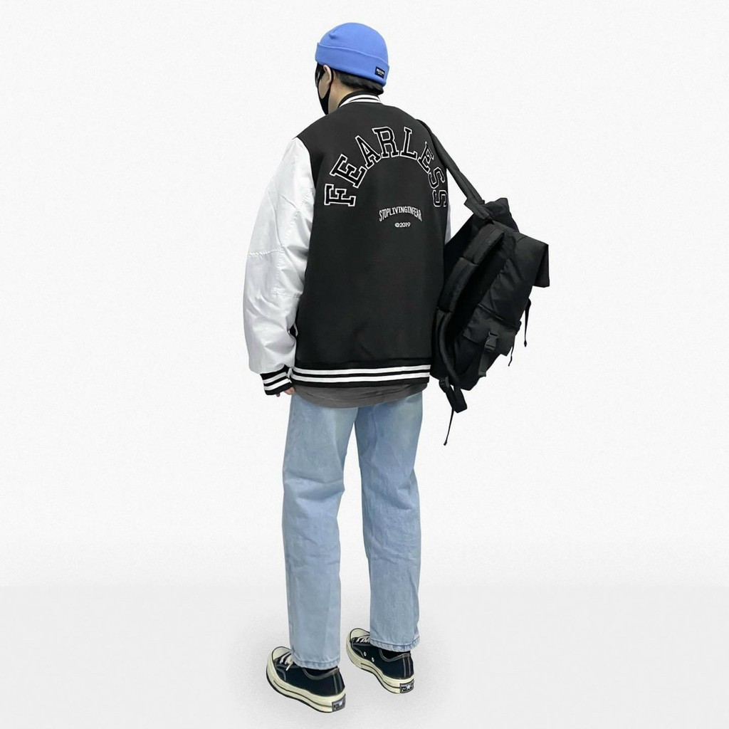 ÁO KHOÁC DÙ NAM NỮ KIÊU BOMBER HỌA TIẾT CHỮ SIÊU ĐẸP , CHẤT DÙ 2 LỚP DÀY MỊN TP | BigBuy360 - bigbuy360.vn