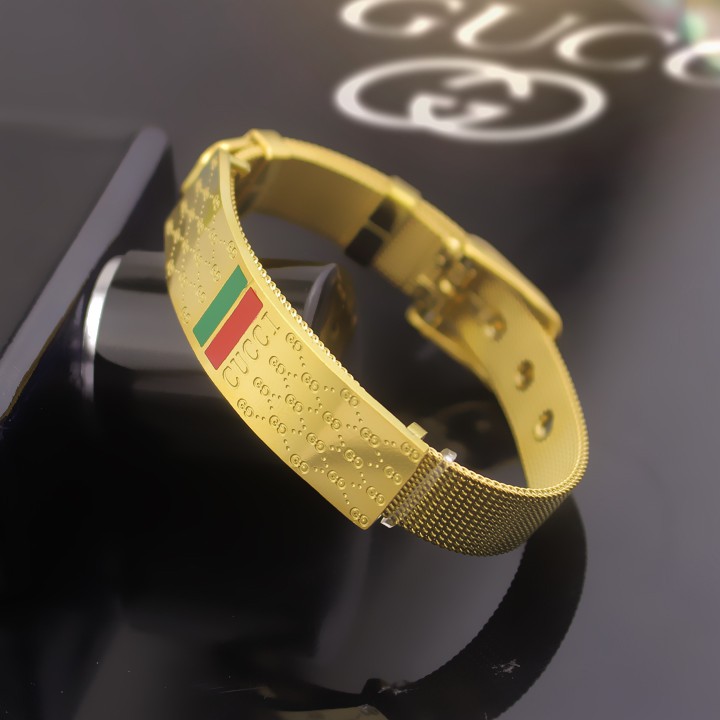 Vòng tay titan kiểu dây nịt siêu đẹp, bền màu, hợp thời trang - Đem lại vẻ đẹp sang trọng, quyến rũ cho tay bạn