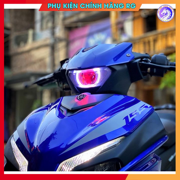 Bi Cầu Titan Đấu Sẵn Lắp Như Zin Cho Ex150, Winner, Ex135, Wave... Cắt Đẹp Siêu Sáng BH12 Tháng