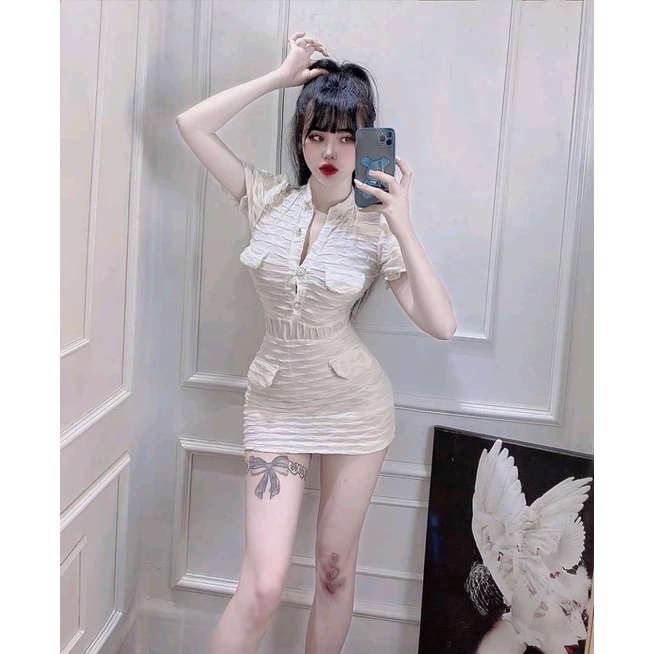 Váy body sóng