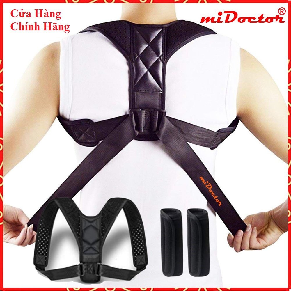 Đai Chống Gù Lưng Người Lớn Nam Nữ miDoctor mi02 (Chính Hãng miDoctor)