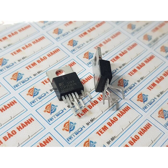 Combo 3 chiếc IC Nguồn TOP258Y, TOP258YN Công Suất 105W TO-220