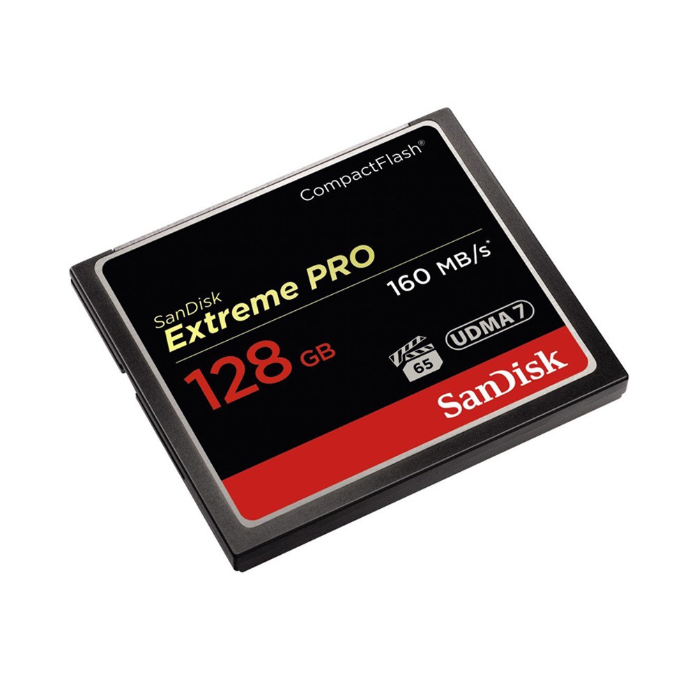 [Mã 55ELSALE1 giảm 7% đơn 300K] Thẻ Nhớ CompactFlash (CF) SanDisk Extreme Pro 128GB 1067X SDCFXPS-128G-X46