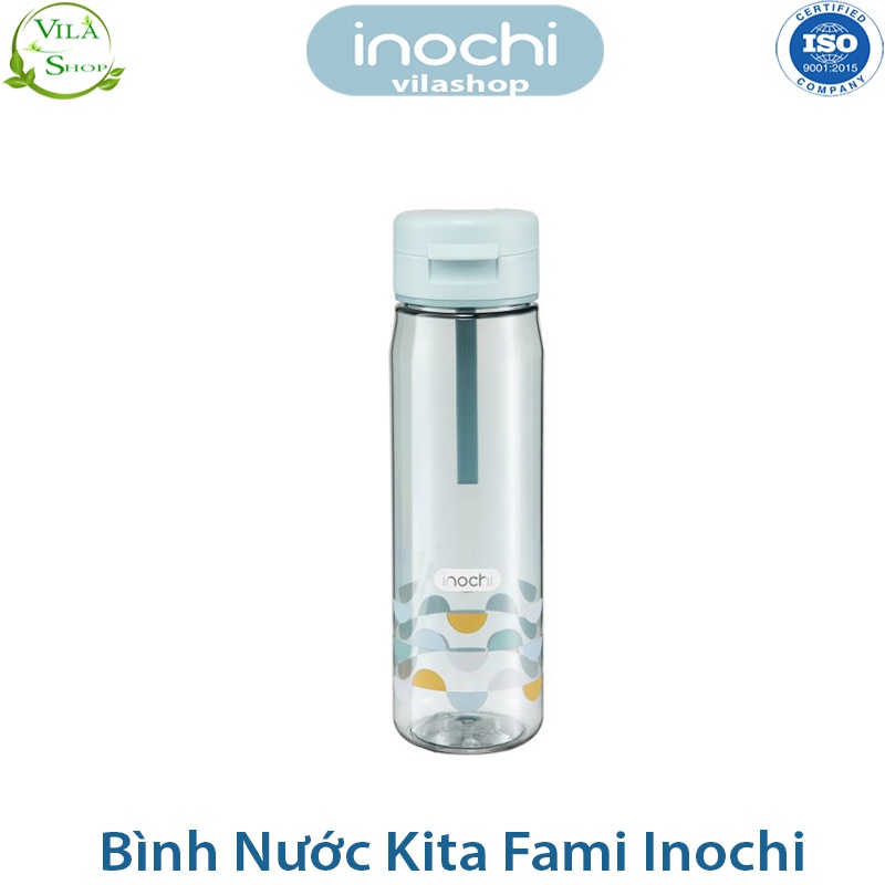 Bình Đựng Nước, Bình Nước Thể Thao Kita Boost - Active - Fami - Slim Inochi Xuất Nhât - Châu Âu - Eu