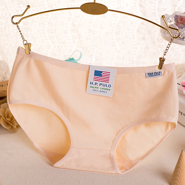 Quần lót nữ màu kẹo trơn đơn giản cho nữ 35-65kg