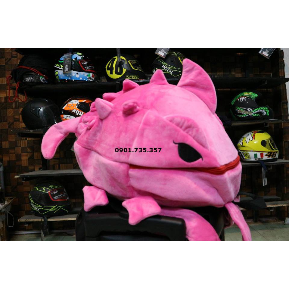 Balo Khủng Long Giá Học Sinh cỡ lớn-vải nhung